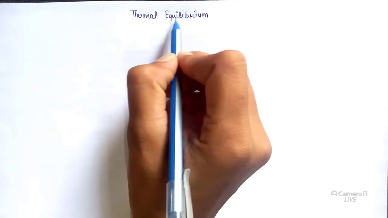 Thermal equilibrium definition with clear understanding ll physics ll
