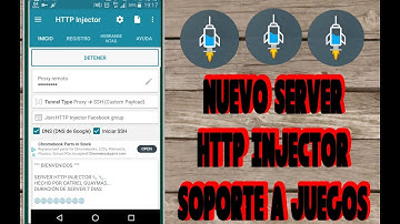 NUEVO SERVER HTTP INJECTOR SOPORTÉ A JUEGOS ONLINE 🕹️ FREE FIRE 🕹️