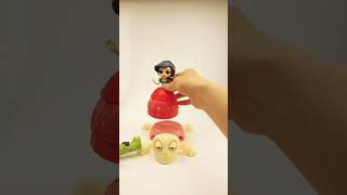 Cute Miniatures princess Disney &Teenage Mutant Ninja Turtles#satisfying #toys #hulk #nezha