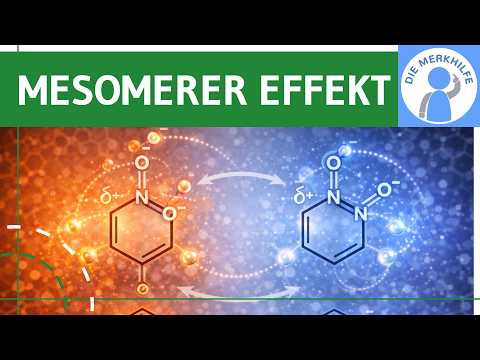 Mesomeric effect - Mesomerism, definition of the M-effect, substituents & influence on acids & bases