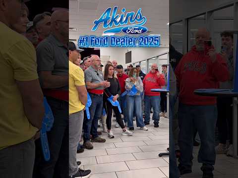 Akins Ford is the #1 Ford Store in the country! 🇺🇸 The whole world! 🌎🏆