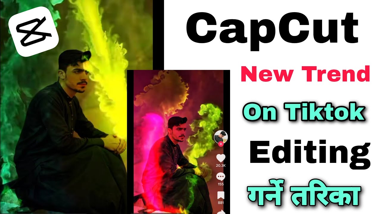 How To Use Capcut Template In Tiktok || New Tiktok Trend Capcut ...