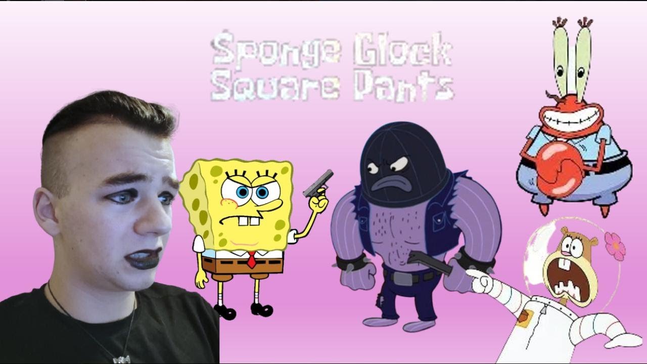 Goth Boy Plays the SpongeBob First-Person Shooter (SpongeGlock SquarePants FPS)