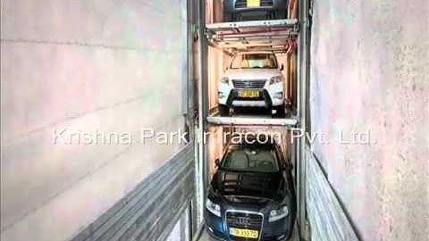 Mechanical Car Parking System - Krishna Park Infracon