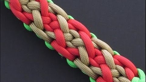 How to Make the Azulejo Endless Falls (Paracord) Key Fob by TIAT