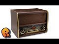 Unboxing & Review! ClearClick Retro Radio, CD, Bluetooth, etc! Record-ology!