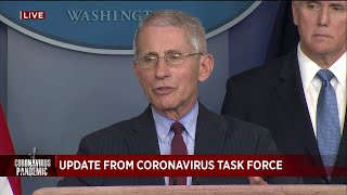 Dr. Fauci: We should be prepared for 100,000 deaths from coronavirus