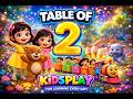 2 Ka Table Song for Kids 🎶 | Table of 2 Easy Learning | KidsPlay | Navya Kavya Bhalu