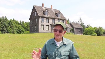 John Olson is Interviewed at the Olson House depicted in "Christina