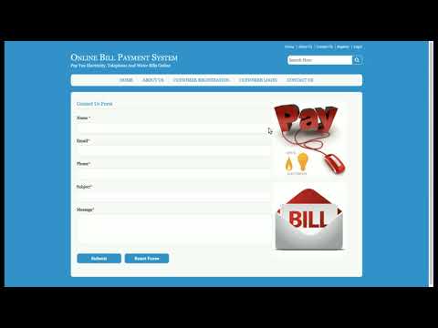 Online Bill Payment System | Java JSP Servlet Project Tutorial | Java JSP CRUD Project