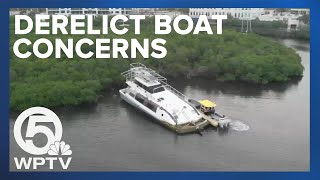 Derelict vessels costly and creating issues for marine life in Jupiter waterway