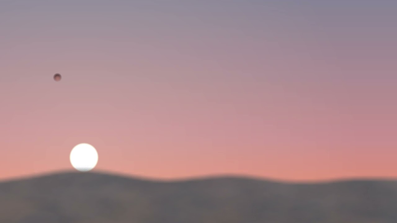 Planetary Perspective 16 - Evening on a substantially Water Vapor World