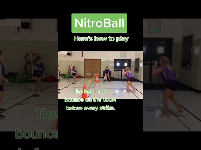 Nitroball #physed #physicaleducation #pe #justplaysports #volleyball class=