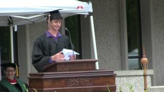 2015 Commencement Student Speaker: Gary Parkinson