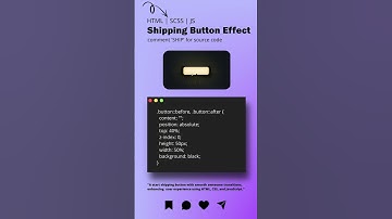 🛒✨ Create a Shipping Button with HTML, CSS & JavaScript! 🚀💻 || #shortvideo #shorts #video #fyp #ai