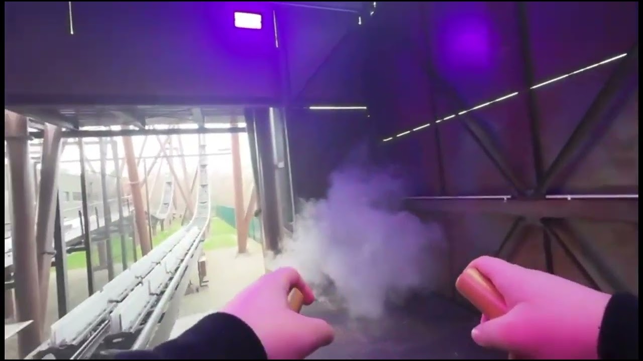 Alle Achterbahn im Europapark Wintersaison OnRide.