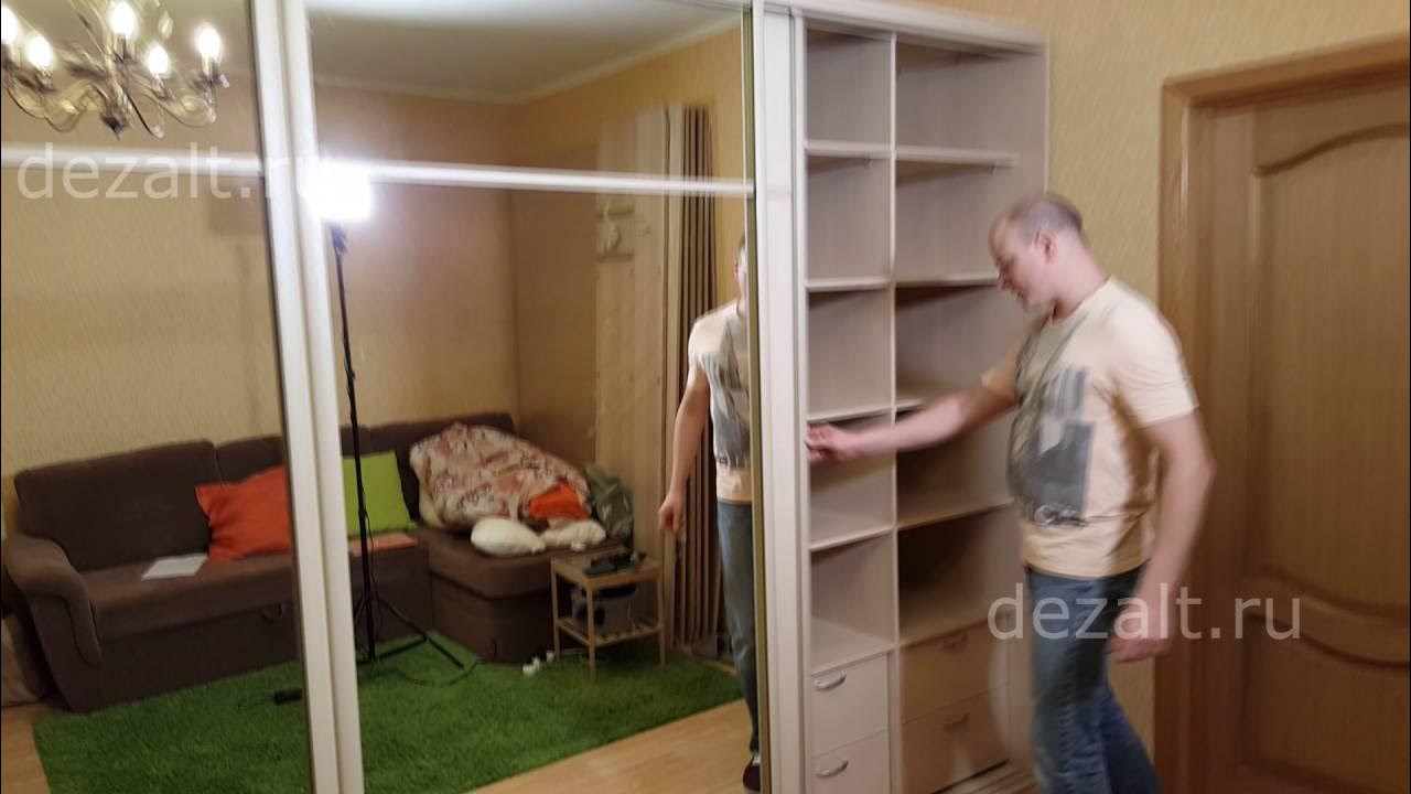 Большой каркасный шкаф-купе - YouTube