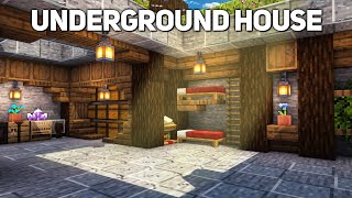 Minecraft: Underground House Tutorial (how to build)