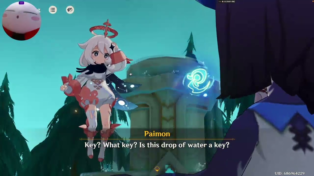 Pahsiv! Paimon didnt understand HA! (Genshin with Sleepy Kirby)