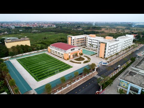 Flycam Trường THCS Cổ Bi năm 2022