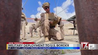 Fort Liberty troops deploying to U.S. border