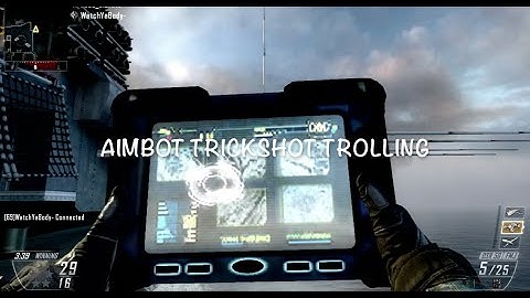 Aimbot Trickshot Trolling on Black Ops 2! (Can