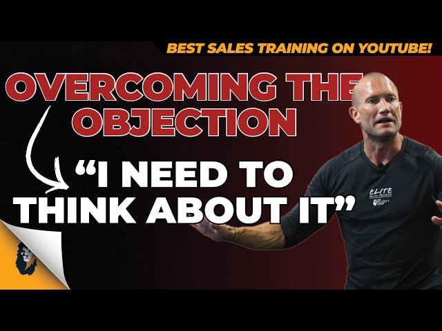 Car Sales Training // Overcoming Objections With Ease // Andy Elliott class=