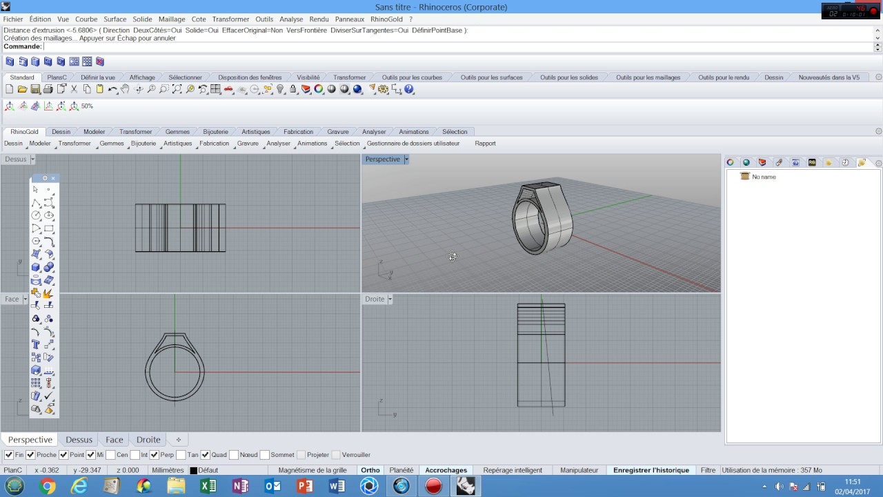 Tuto Bague Solitaire Rhino Fr Youtube