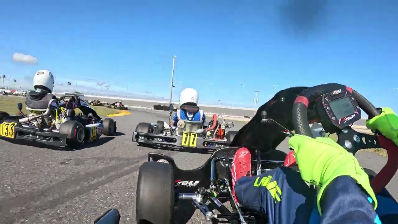 2025 WKA Daytona Kart Week LO206 Warmup 122925