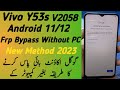 Vivo Y53s Y51s v2058 Frp Bypass Without PC New Method 2023 @MobileSolution360