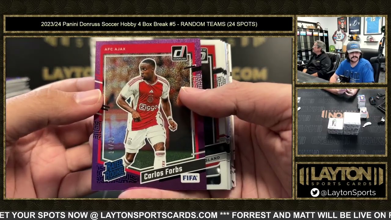 MARADONA KABOOM!! 2023/24 Panini Donruss Soccer Hobby 4 Box Break