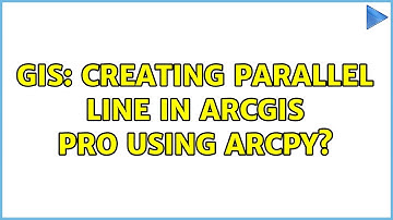GIS: Creating parallel line in ArcGIS Pro using ArcPy?