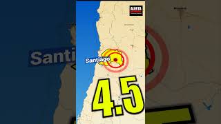 El 26 de octubre de 2025, un sismo de magnitud 4.5 se registró en la Región Metropolitana de Chile