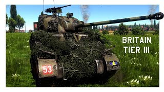 War Thunder: British ground forces Tier III- review and analysis