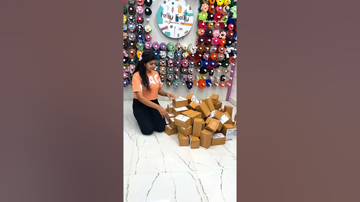 Amazon sell is on 😍 Let’s pack 114 orders of amazon ❤️#sell #ytstudio #trending #srunchies #diy