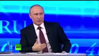 видео Прямая линия с Владимиром Путиным 17 апреля 2014