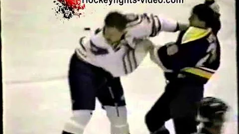Feb 14, 1999 Kyle Freadrich vs Steve MacIntyre Reg...