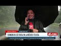 Rayo cayó a metros del equipo de N+ en la carretera México-Toluca