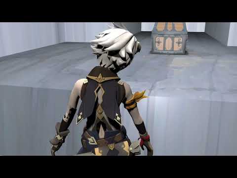 Genshin Impact Bennett 3D animation test