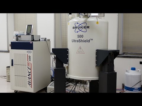 NMR taking in Bruker 500 MHz