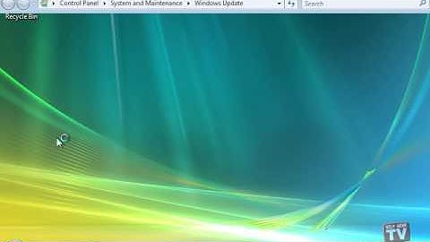 Automate Your Windows Vista Updates