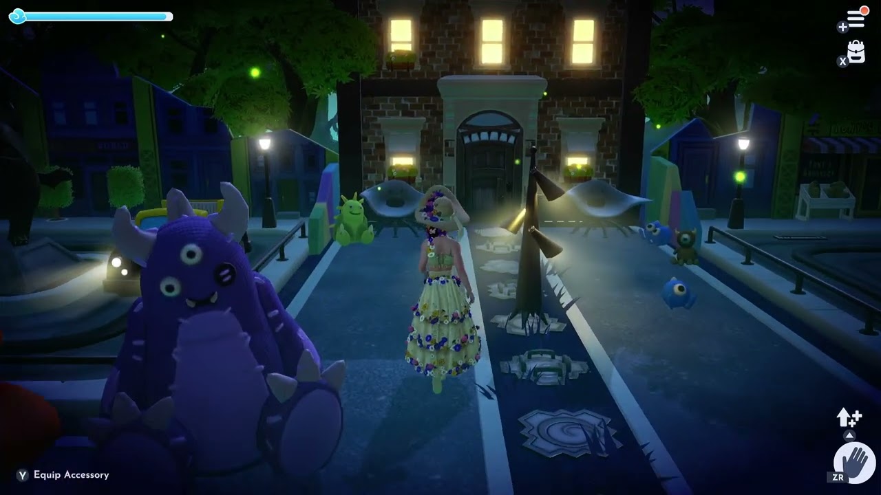 Disney Dreamlight Valley Monsters Inc Build in Forgotten Island