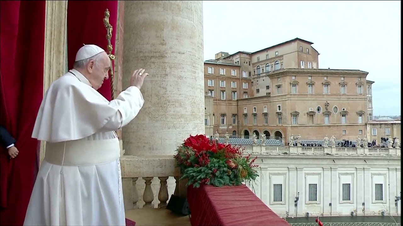 ITV News Pope Francis death fail - 25.12.2021