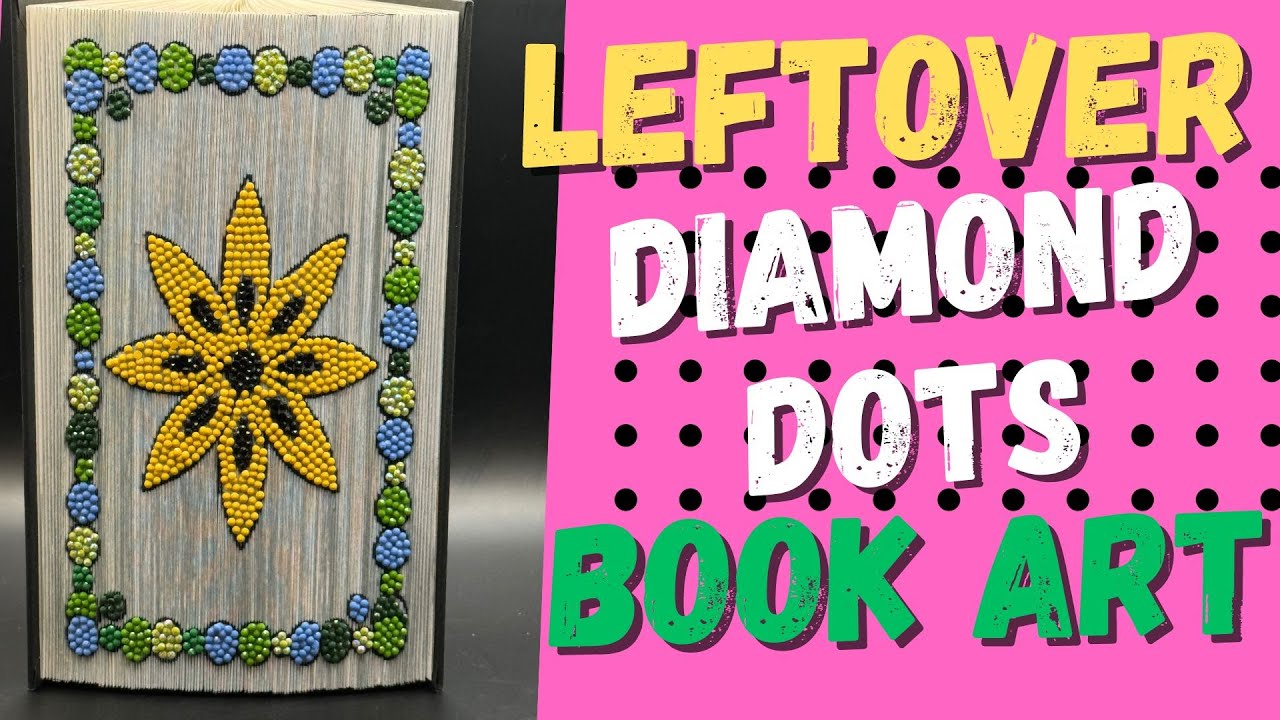 Diamond Dots - Easy project with leftover diamond dots 