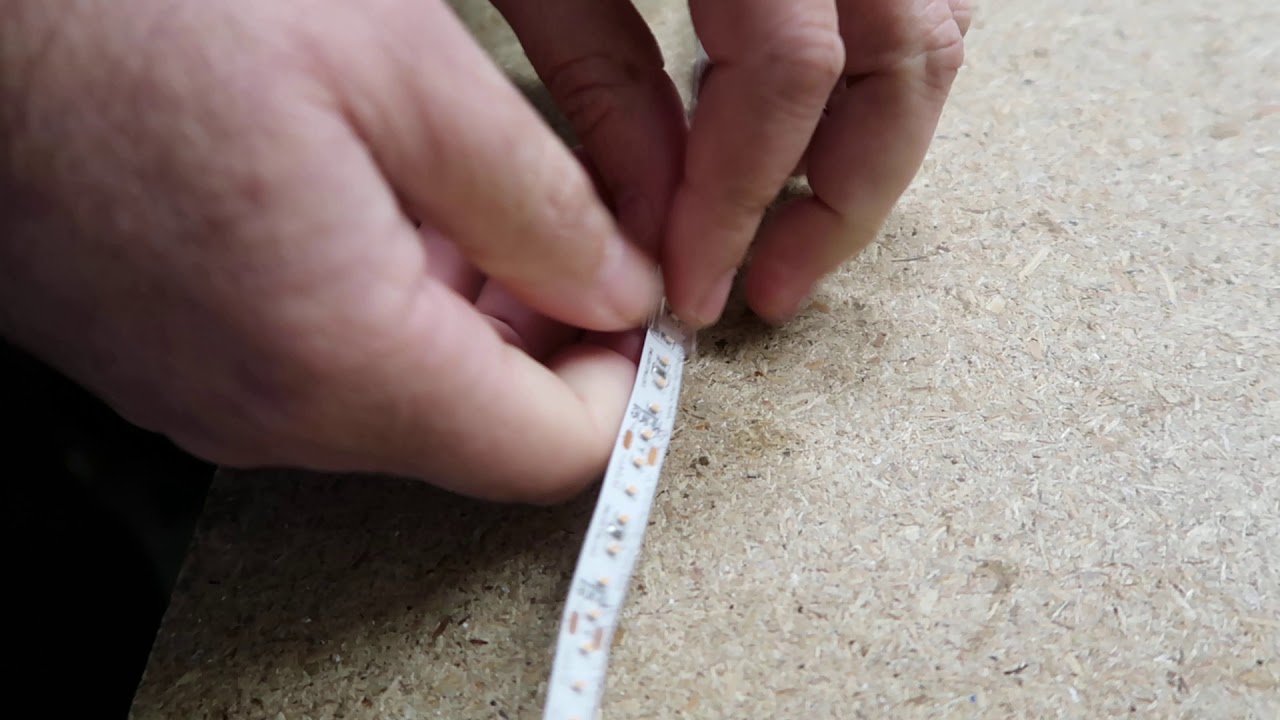 LED Profile connector for single colour strips