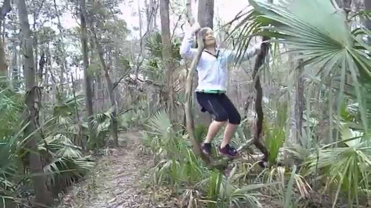 Blythe Island Regional Park Mountain Bike Trail has serious swinging
