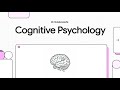 [Meta Learning: Day1] Cognitive Psychology in 5 minutes