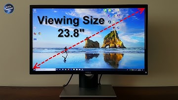 Dell Monitor 24 inch Review & Setup - Game Computer Monitor IPS 75hz  -