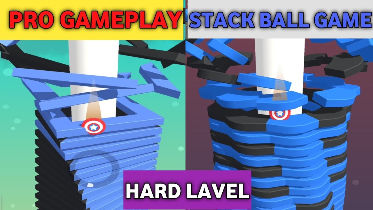 😈Pro Gameplay || Stack Ball Game || Hard Lavels || Gaming Video 🎥 