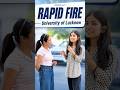 What do students actually think about Lucknow University? | Rapid Fire  #lucknowuniversity #LCC #fyp